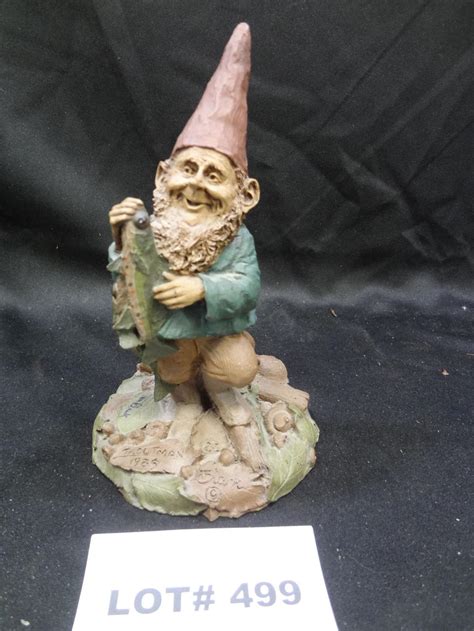 Lot Signed Tom Clark Gnome Figurine Troutman 1082 Capricorn