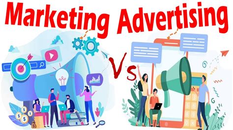 Differences Between Marketing And Advertising Youtube