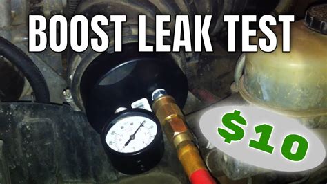 How To Make A Boost Leak Detector For The 73l Diesel Youtube