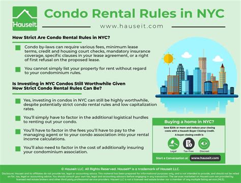 Condo rules need to relate to the use, enjoyment, health, and happiness of the condominium residents. Condo Rental Rules in NYC | Hauseit New York City