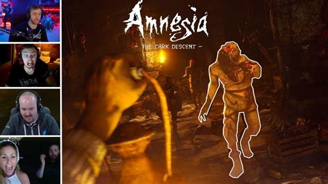 Amnesia The Dark Descent Top Twitch Jumpscares Compilation Horror