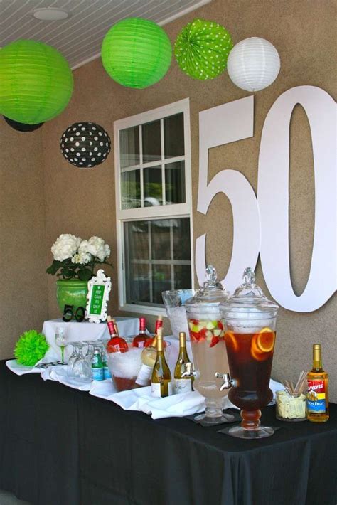 50th Birthday Party Ideas Photo 1 Of 10 Catch My Party Moms 50th