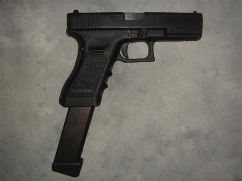 Glock 17 Standard Semi Automatic Pistol In 9mm Designed By Gaston Glock