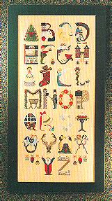 Cross stitch christmas letter patterns. Christmas Letters - cross stitch pattern by The Cross-Eyed ...