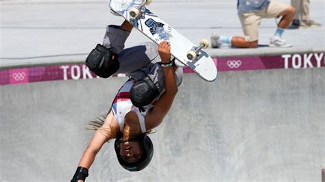 Tokyo 2020 Olympics Sky Brown Wins Bronze In Skateboarding And Becomes