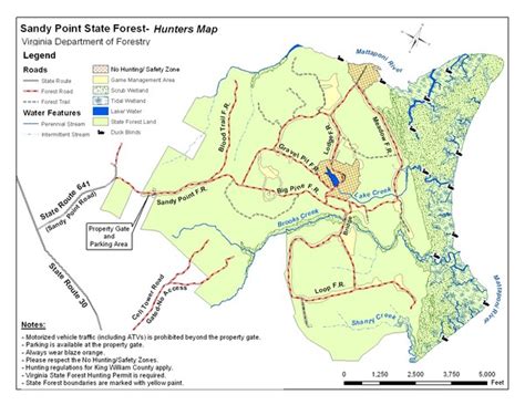 National Forest Virginia National Forest Map