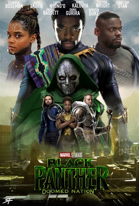 Black Panther Ii Doomed Nation Poster Etsy