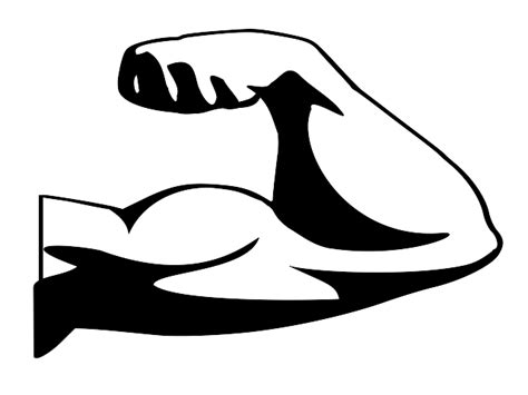 Depends on the style you're going for. Flex Clipart | Clipart Panda - Free Clipart Images