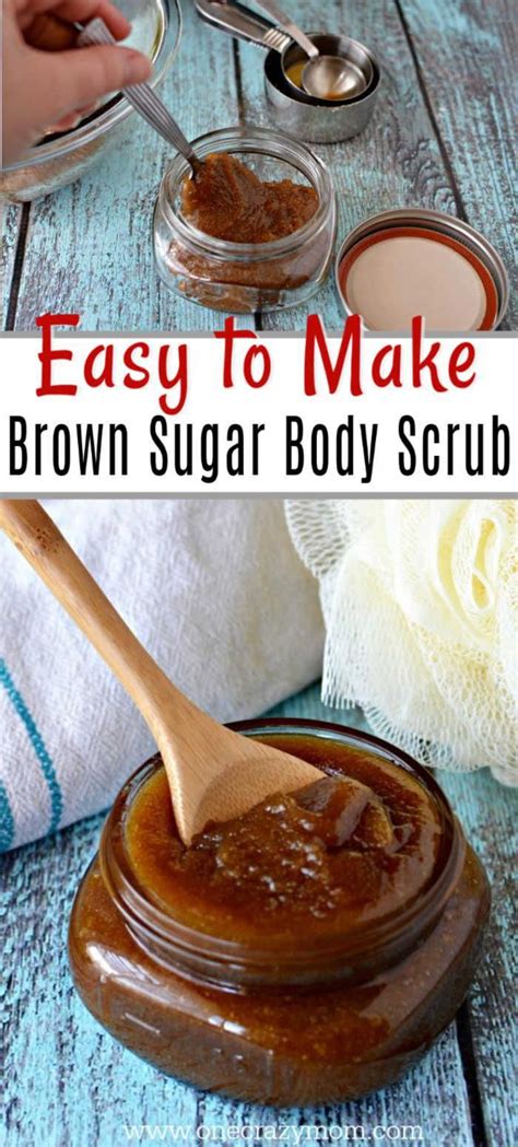 Brown Sugar Diy Body Scrub Diy Body Scrub Exfoliating Body Scrub