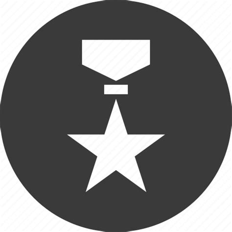 Award Awarded Honor Medal Star Icon
