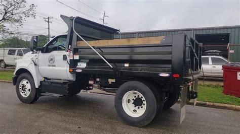 2019 F650 Public Works Dump Truck Feniex Police Lights By Efs Houston
