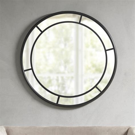 Martha Stewart Katonah Round Framed Decor Wall Mirror And Reviews Wayfair