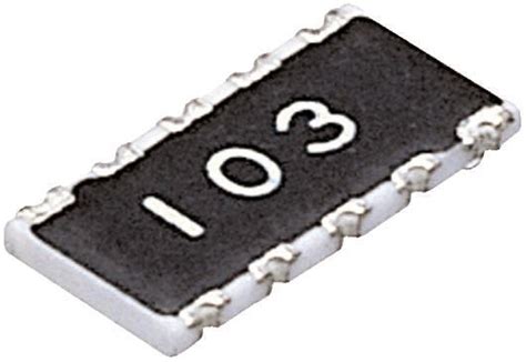Exba10e104j Panasonic チップネットワーク抵抗器 100kΩ ±5 素子数：8 Rs
