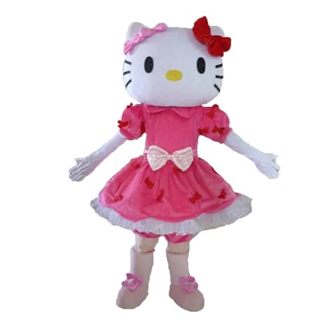 new high quality miss hello kitty mascot costume adult size in anime costumes from novelty