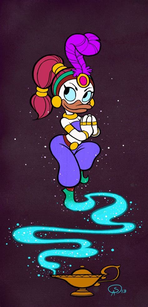 Female Version Of The Genie From The Ducktales Movie Disney Pictures