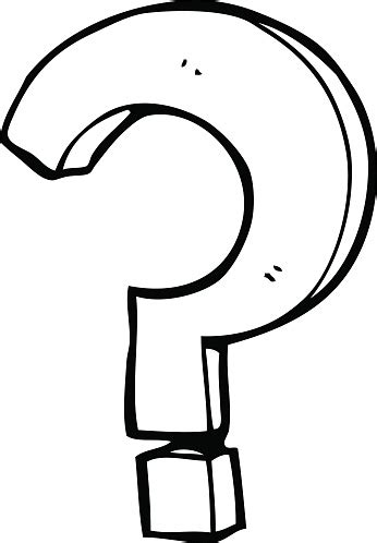Download free question marks transparent pngs. Line Drawing Cartoon Question Mark Stock Illustration ...
