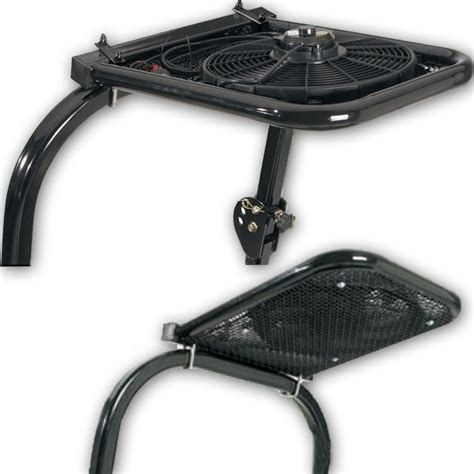 It features a rounded boom that perfectly complements the tractor design and offers great visibility. Down Draft Fan: Fits "2x2" and 3"x2" Vertical ROPS