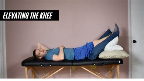 How To Elevate The Leg After Knee Replacement Youtube