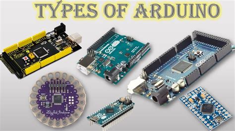 Types Of Arduino Selection For Projectworking Very Easy Youtube