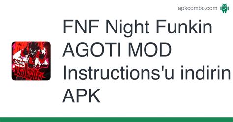 Fnf Night Funkin Agoti Mod Instructions Apku Indirin En Son Sürüm