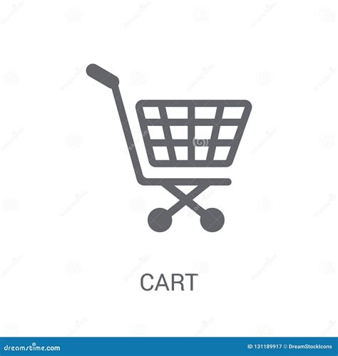 Cart Icon Trendy Cart Logo Concept On White Background From E Commerce