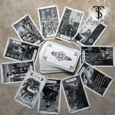 Victorian Tarot Cards Deck Tarocco Studio