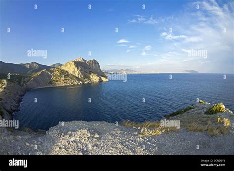 Little Bay On The Crimean Coast Stock Photo Alamy
