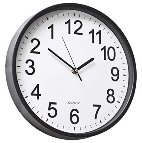 Yavis 12 Backwards Wall Clock Reverse Clock Runs Counterclockwise