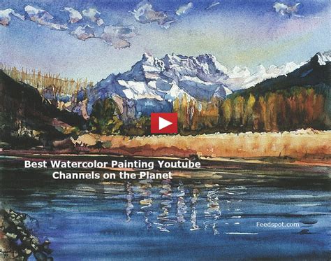 Best photoshop tutorials on youtube channels 2020 phlearn, piximperfect, blue light tv photoshop, tutvid. 75 Watercolor Painting Youtube Channels For Watercolorists
