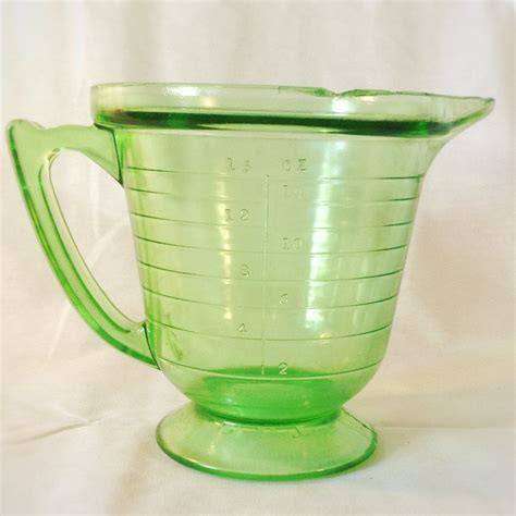 Green Depression Glass Measuring Cup My XXX Hot Girl