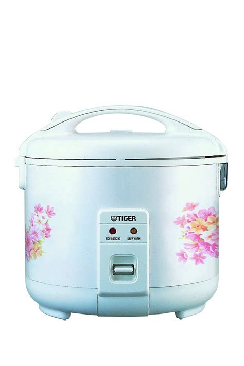 Tiger Jnp Cup Uncooked Rice Cooker And Warmer In White Modesens