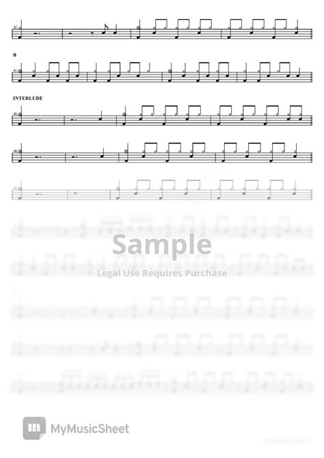 The Who My Generation Sheet By Copydrum