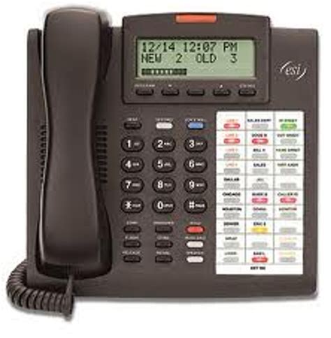 Esi 48 Button Feature Telephone Charcoal