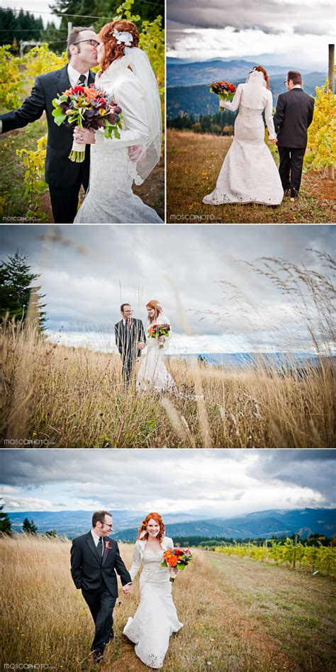 Insanely Gorgeous Washington State Fall Wedding At A Winery Perfect
