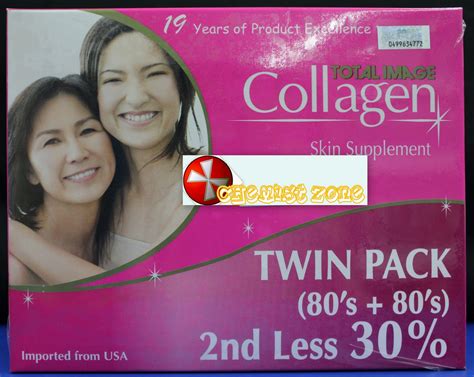In addition to supporting your joints, it is also effective in nourishing your skin and restore youthfulness. Chemist Zone: Total Image Collagen - Skin supplement pill