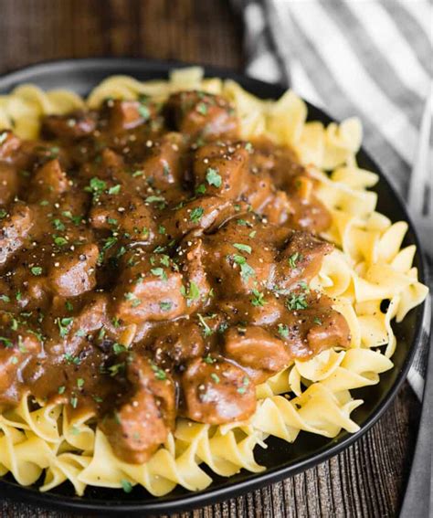 Beef Tips And Noodles Food Network Dayweddingoutfitguestsummerfashion