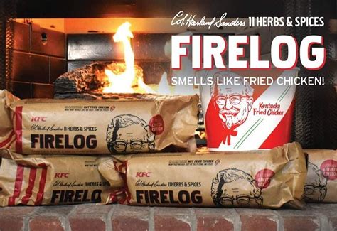 The Kfc 11 Herbs And Spices Firelog Is Back
