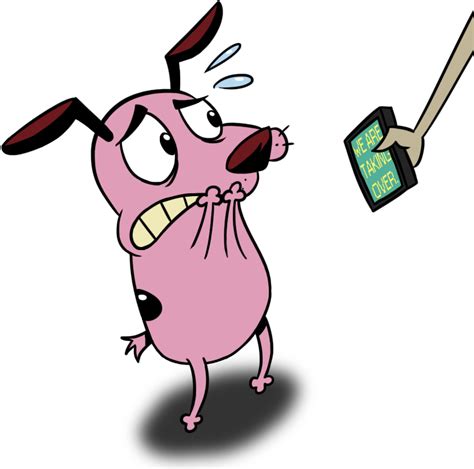 Courage The Cowardly Dog Png Png Download Courage The Cowardly Dog