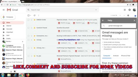 How to recover permanently deleted mail from gmail - YouTube