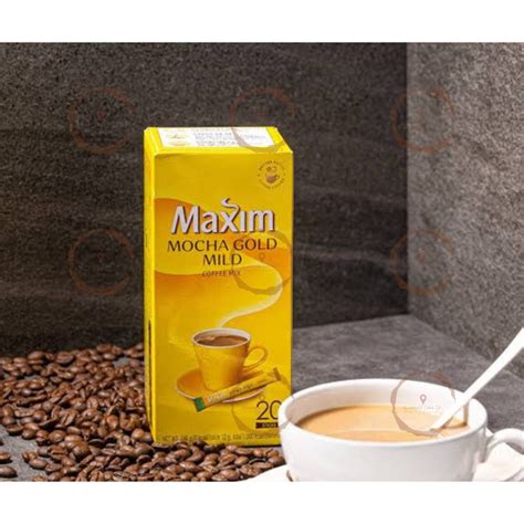 Maxim Mocha Gold Coffee Mix 20 Sticks Shopee Philippines