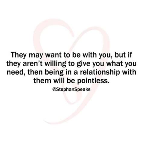 There is a mistake in the text of this quote. To have a great relationship it takes two people willing to pour into each other what is needed ...