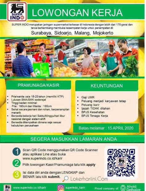 Cuaca di probolinggo untuk hari ini, besok dan minggu. Lowongan Kerja Superindo Surabaya SMP SMA SMK Update 2020 ...