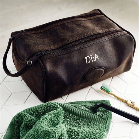 Personalised Men S Twin Zip Wash Bag Bags Wash Bags Personalized