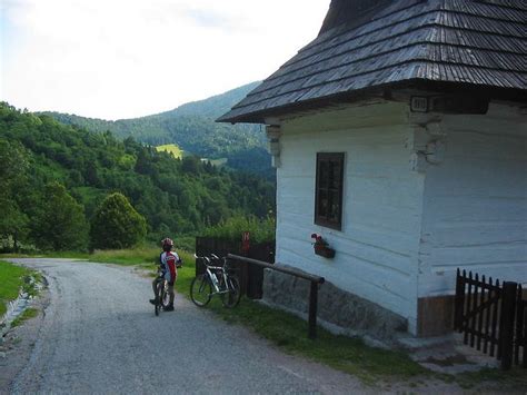 Steeply Up To Medieval Village Of Vlkolinec Footloose Cycling