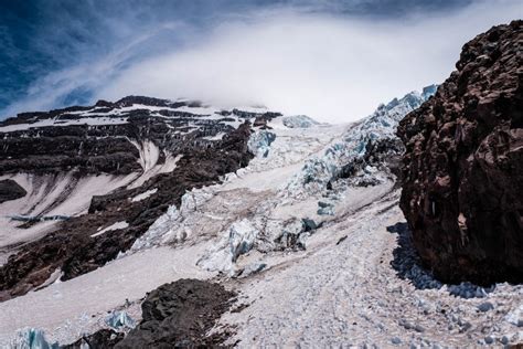Mt Rainier Kautz Glacier Get High On Altitude