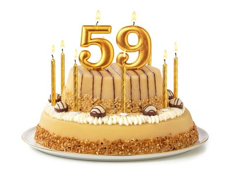 Number 59 Birthday Cake Stock Photo Image Of Colours 49027618
