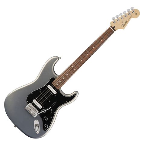 Disc Fender Standard Strat Hsh Pf Ghost Silver Nearly New At Gear4music