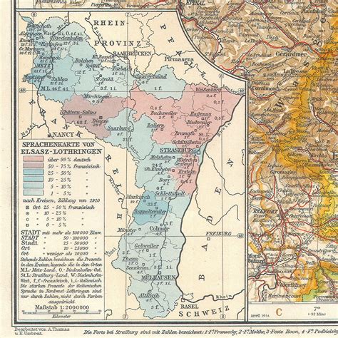 A 1906 Linguistic Map Of Alsace Lorraine 1536 × 1536 Reurope