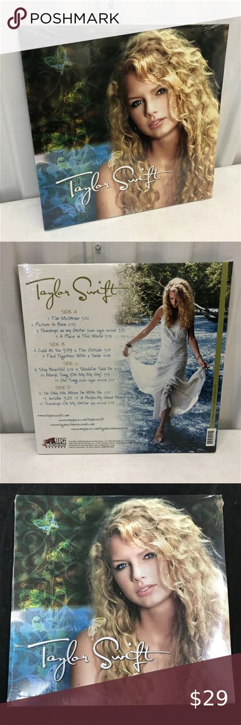 Taylor Swift Debut Self Titled Vinyl Record Album Vinyl Record Album