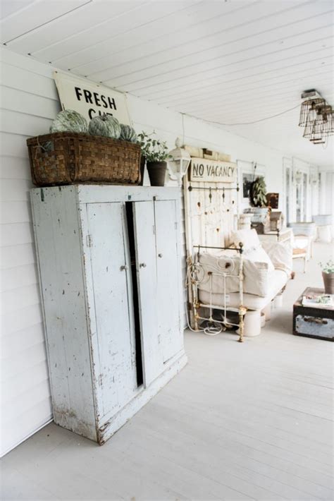 Late Summer Farmhouse Porch Liz Marie Blog